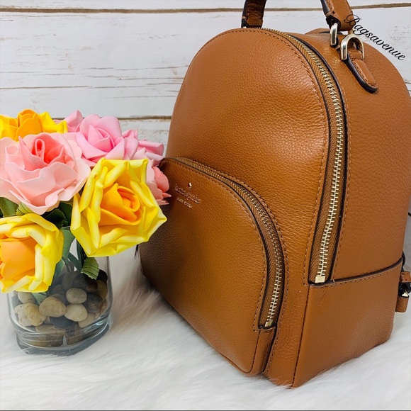 Kate spade medium Jackson backpack ginger NWT - Picture 3 of 8